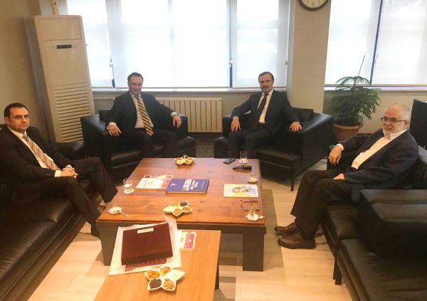 Aldağ A.Ş. İcra Kurulu Başkanı Rebii Dağoğlu, Konya Sanayi Odası ve Konya Ticaret Odasını Ziyaret Etti